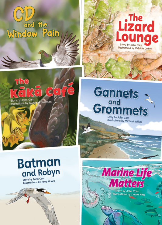 Animals in the Wild – English (6 titles)