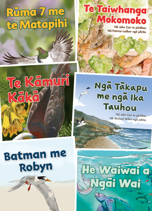 Animals in the Wild – Te Reo Māori (6 titles)