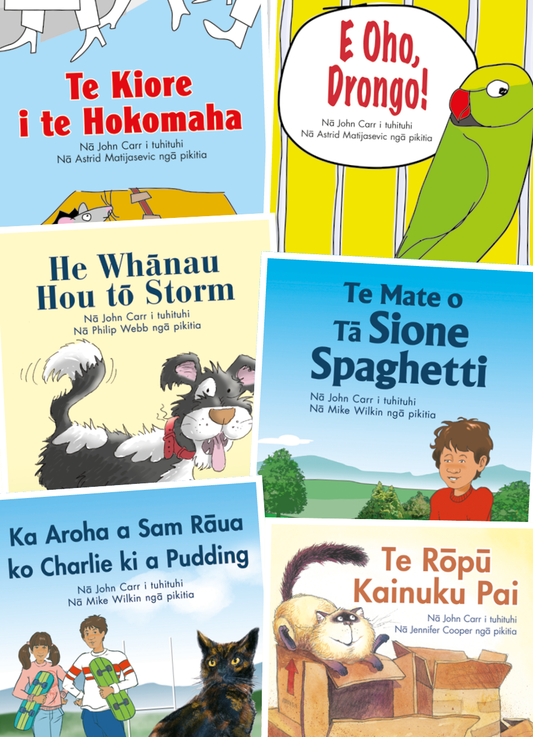All Series Special – English and Te Reo Māori (48 titles)